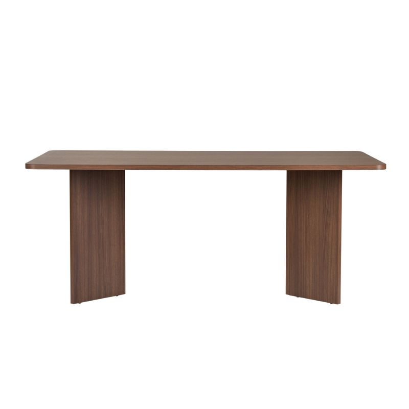 Τραπέζι Linza Megapap χρώμα καρυδί 180x90x75εκ. - Image 5