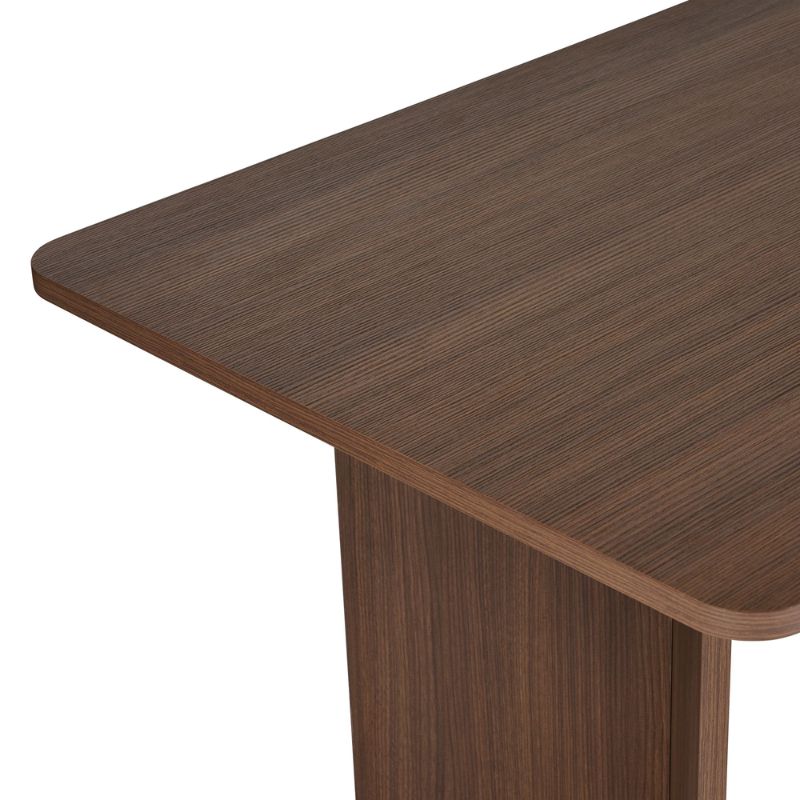 Τραπέζι Linza Megapap χρώμα καρυδί 180x90x75εκ. - Image 7