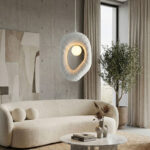 Φωτιστικό οροφής Zoga Megapap G9 fiberglass μονόφωτο χρώμα λευκό 30x12x90εκ.