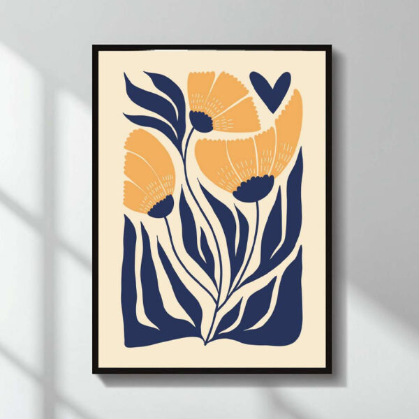 Πίνακας “Poppies” Megapap ψηφιακής εκτύπωσης 50×70εκ.