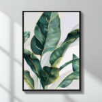 Πίνακας “Botanical Leaves” Megapap ψηφιακής εκτύπωσης 50×70εκ.