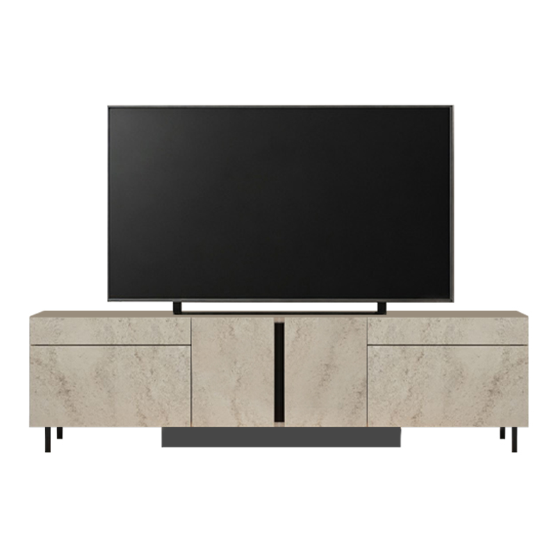 Έπιπλο τηλεόρασης Arlen Megapap με Led Rgb χρώμα travertine 180x32x50εκ. - Image 5