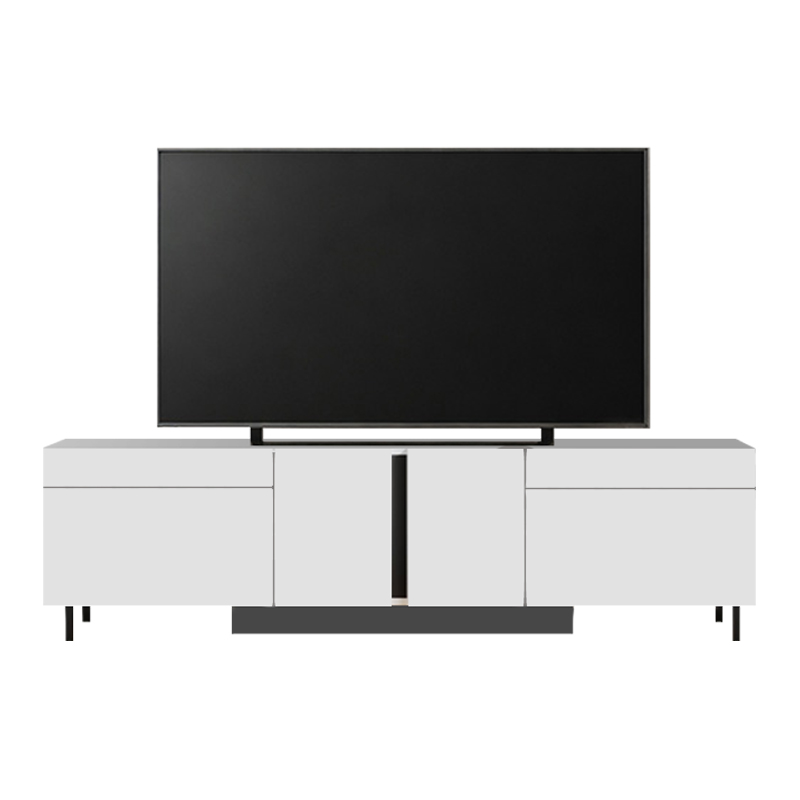 Έπιπλο τηλεόρασης Arlen Megapap με Led Rgb χρώμα λευκό 180x32x50εκ. - Image 5