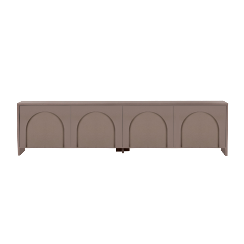Έπιπλο τηλεόρασης Aurelia Megapap χρώμα μόκα 180x32x45εκ. - Image 5