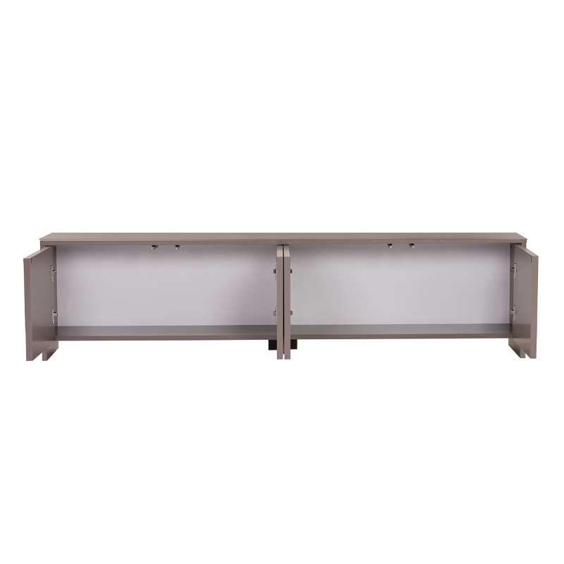 Έπιπλο τηλεόρασης Aurelia Megapap χρώμα μόκα 180x32x45εκ. - Image 6