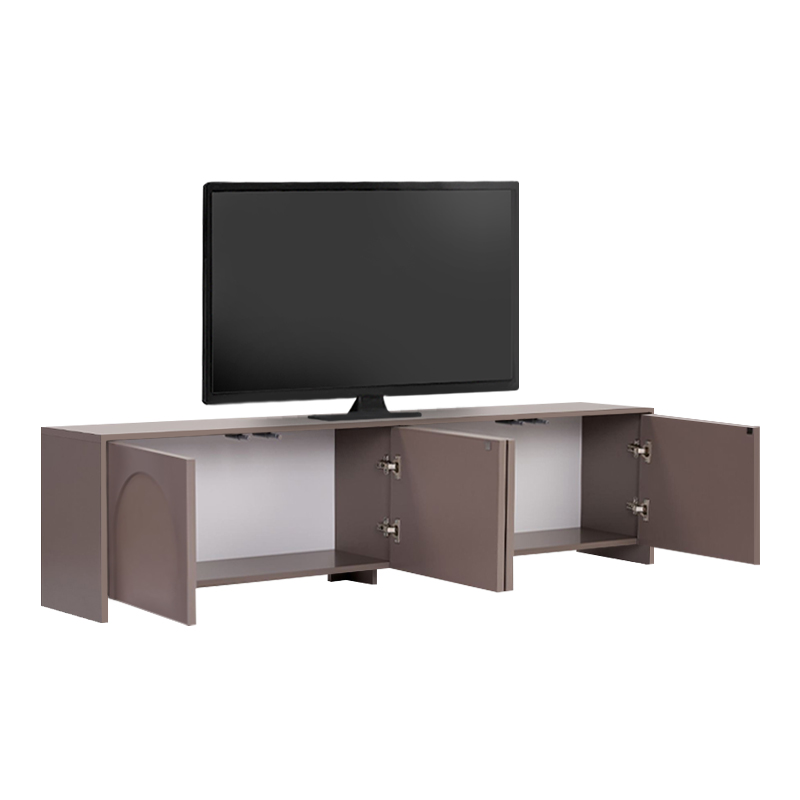 Έπιπλο τηλεόρασης Aurelia Megapap χρώμα μόκα 180x32x45εκ. - Image 8