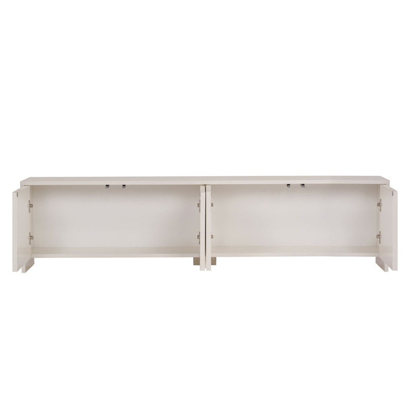 Έπιπλο τηλεόρασης Aurelia Megapap χρώμα κρεμ 180x32x45εκ. - Image 6