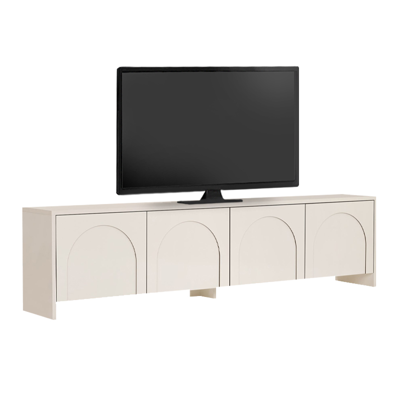 Έπιπλο τηλεόρασης Aurelia Megapap χρώμα κρεμ 180x32x45εκ. - Image 7