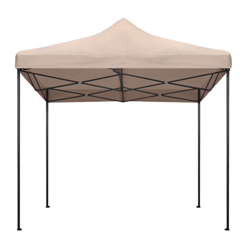 Κιόσκι - Gazebo Bari Megapap πτυσσόμενο μεταλλικός σκελετός - αδιάβροχο ύφασμα χρώμα της άμμου 3x3x3,10m. - Image 4