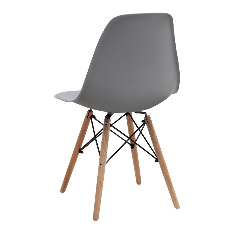 Σετ τραπεζαρία 5τμχ Darlen - Nova Megapap χρώμα sapphire oak - γκρι 125x72x74εκ. - Image 3