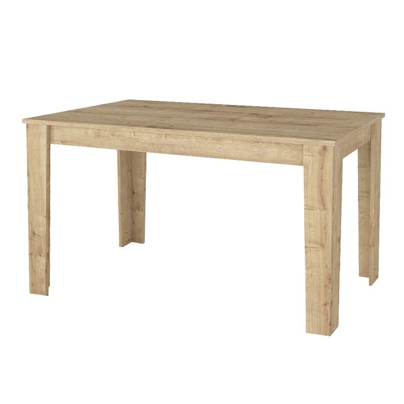 Σετ τραπεζαρία 5τμχ Darlen - Nova Megapap χρώμα sapphire oak - cappuccino 125x72x74εκ. - Image 4