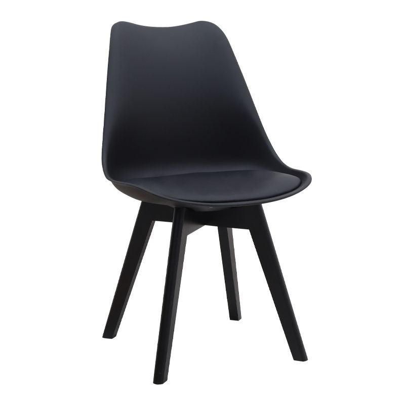 Σετ τραπεζαρία 5τμχ Darlen - Viva Megapap χρώμα sapphire oak - μαύρο 125x72x74εκ. - Image 2