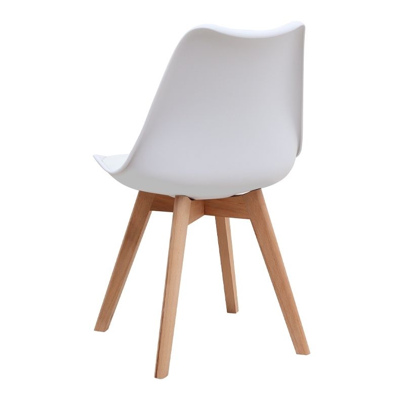 Σετ τραπεζαρία 5τμχ Darlen - Viva Megapap χρώμα sapphire oak - λευκό/φυσικό πόδι 125x72x74εκ. - Image 3