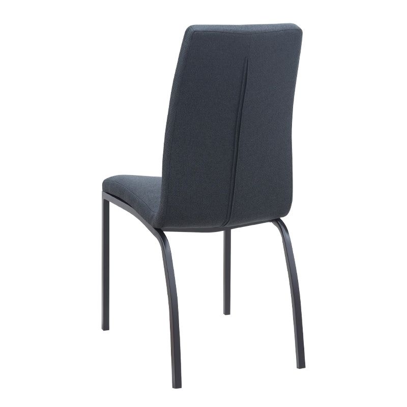 Σετ τραπεζαρία 5τμχ Darlen - Fina Megapap χρώμα sapphire oak - ανθρακί 125x72x74εκ. - Image 3