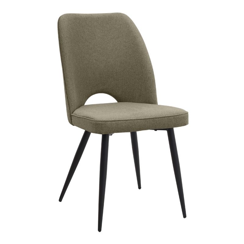 Σετ τραπεζαρία 5τμχ Darlen - Christy Megapap χρώμα καρυδί - λαδί 125x72x74εκ. - Image 2