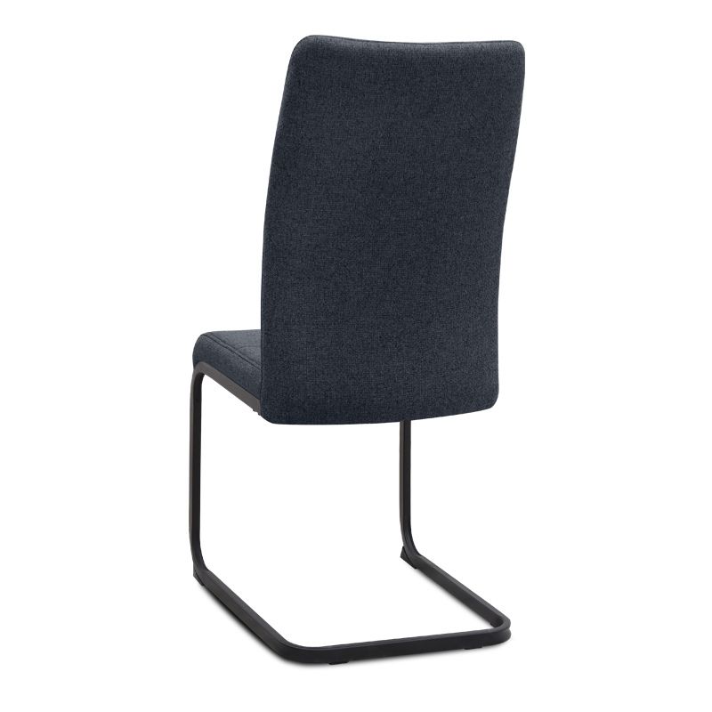 Σετ τραπεζαρία 5τμχ Darlen - Laura Megapap χρώμα sencron black - ανθρακί 125x72x74εκ. - Image 3