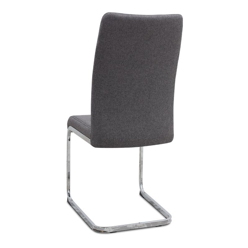 Σετ τραπεζαρία 5τμχ Darlen - Laura Megapap χρώμα sencron black - γκρι 125x72x74εκ. - Image 3