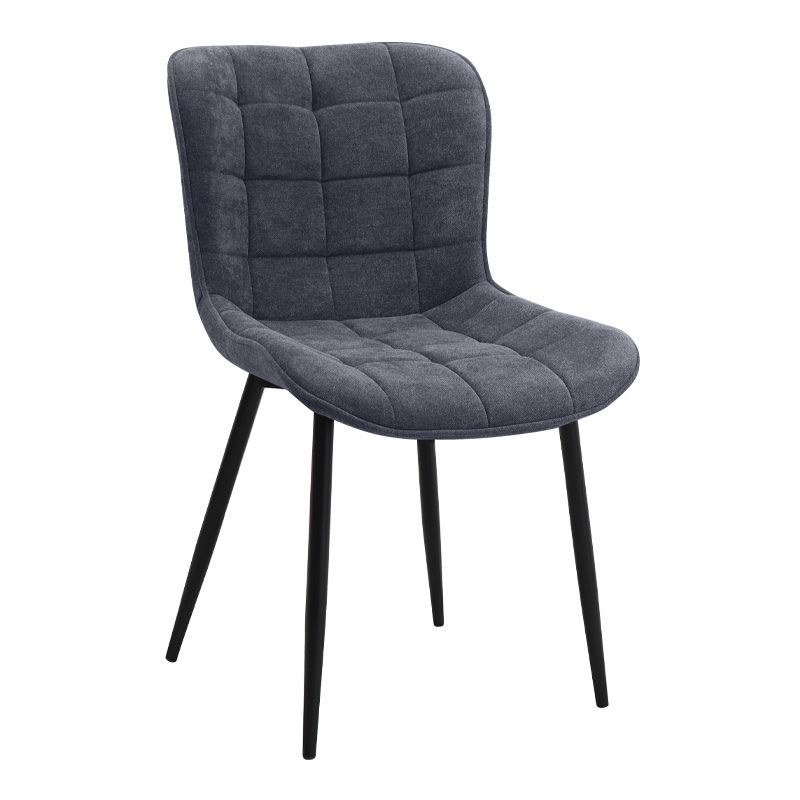 Σετ τραπεζαρία 5τμχ Darlen - Chiara Megapap χρώμα sencron black - ανθρακί 125x72x74εκ. - Image 2