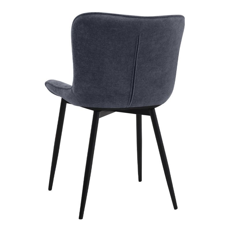 Σετ τραπεζαρία 5τμχ Darlen - Chiara Megapap χρώμα sencron black - ανθρακί 125x72x74εκ. - Image 3