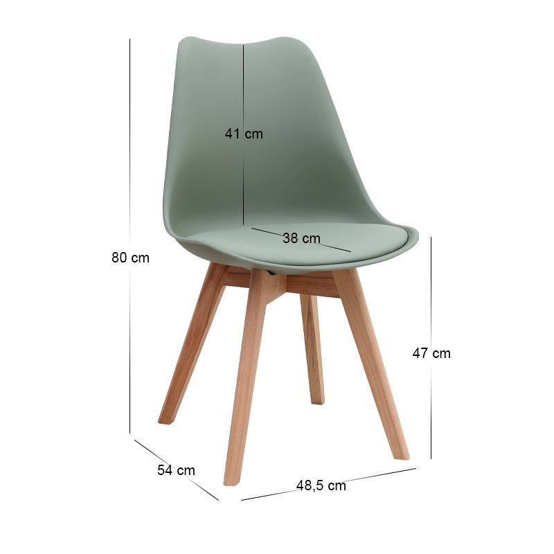 Σετ τραπεζαρία 5τμχ Bohema - Viva Megapap χρώμα ivory/sepet oak - φυστικί Ø90x77,7εκ. - Image 6